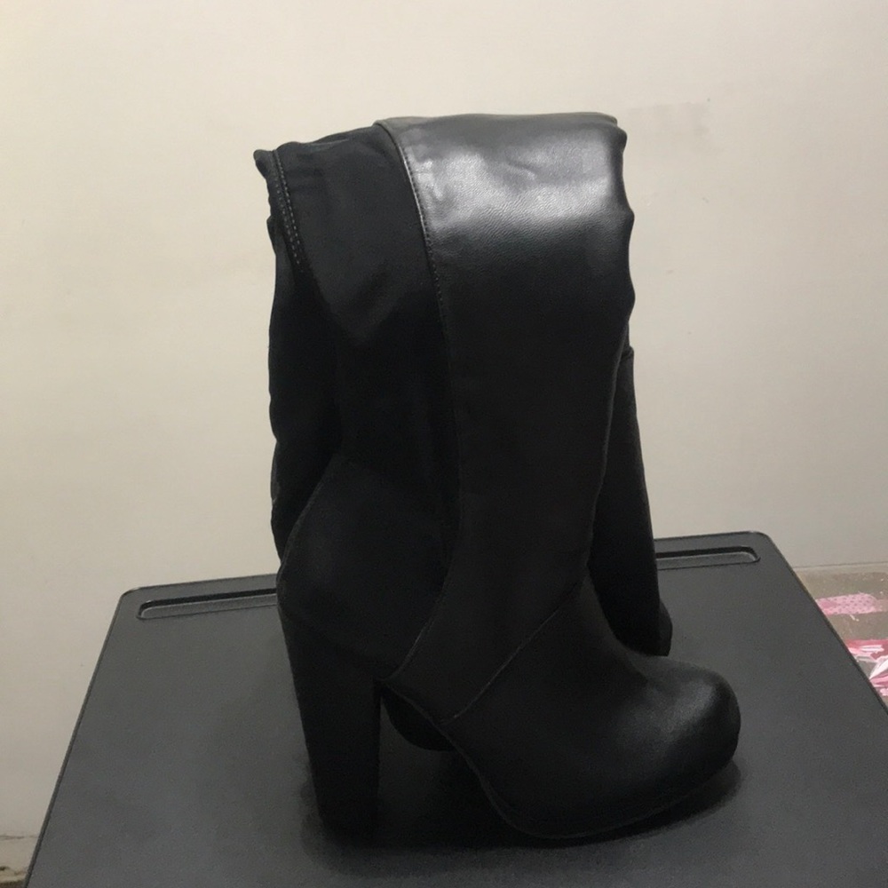 Over the knee boots, size 5.